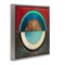 Stupell Industries Round Distressed Circle Floating Frame, design by Matthew Finger